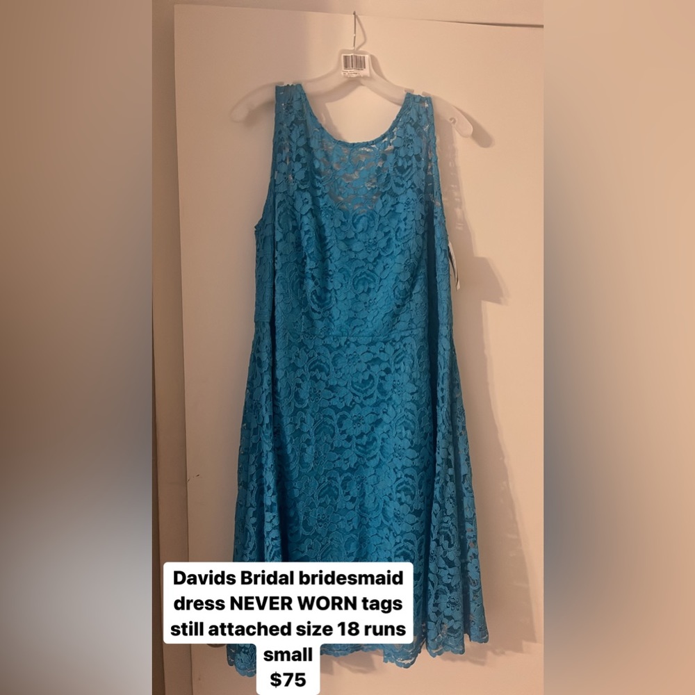 Short Lace High Neck Dress